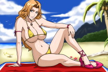 Matsumoto On The Beach | Bleach Hentai Image