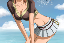 Nami At The Beach | One Piece Hentai Image