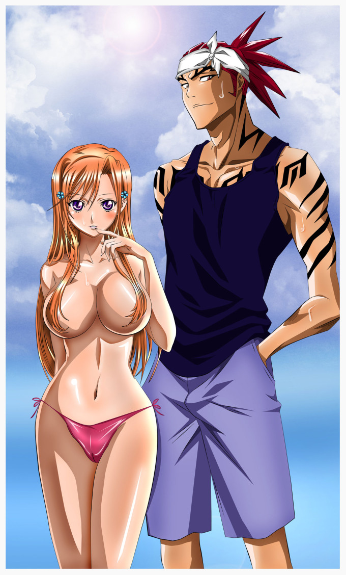 Orihime and Renji | Bleach Hentai Image