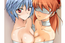 Rei Ayanami Asuka NGE Hentai