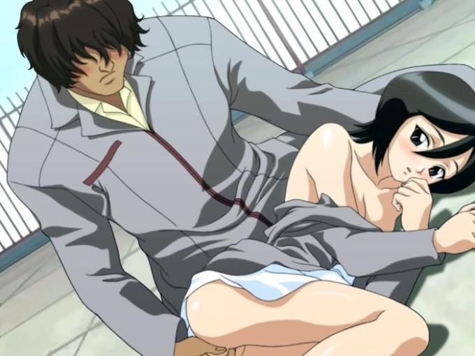 Chad Fingering Rukia | Bleach Hentai Image