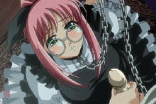 Maid Handjob | Hentai GIF