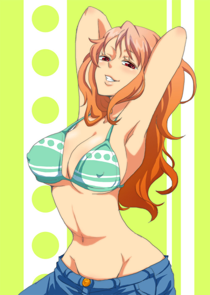 Nami’s Nipples | One Piece Hentai Image