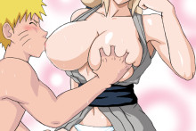 Naruto Sucking On Tsunade’s Boobs | Naruto Hentai Image