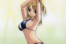 Lucy Stretching | Fairy Tail Hentai Image