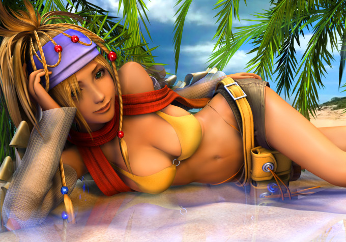 Rikku At The Beach | Final Fantasy Hentai CGI