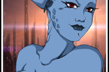 Busty Asari | Mass Effect Hentai Image