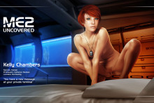 Naked Kelly Wallpaper | Mass Effect Hentai Image