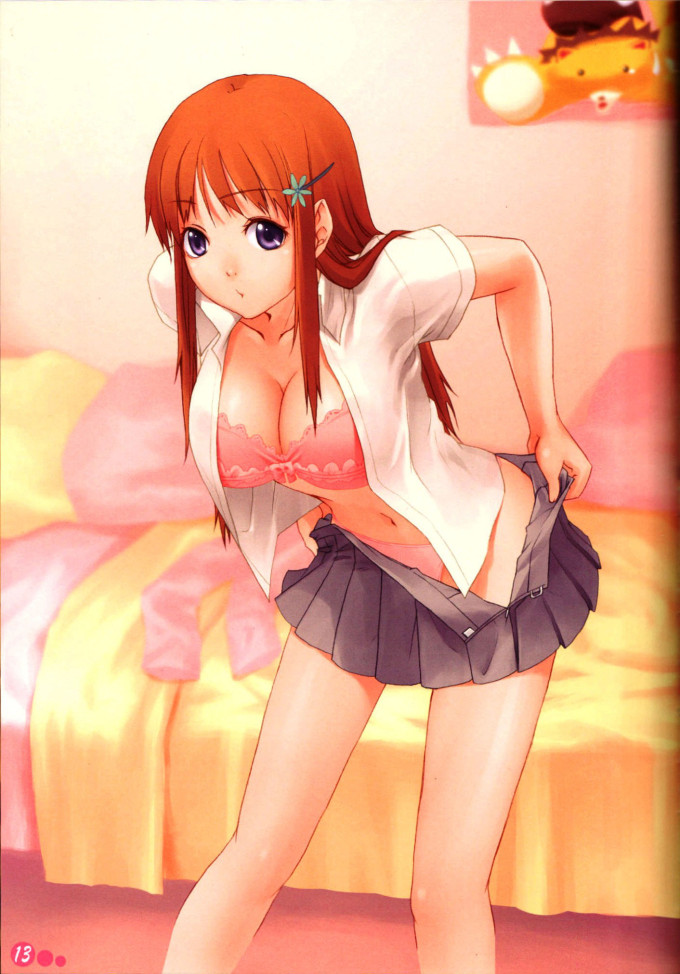 Orihime Getting Dressed | Bleach Hentai Image