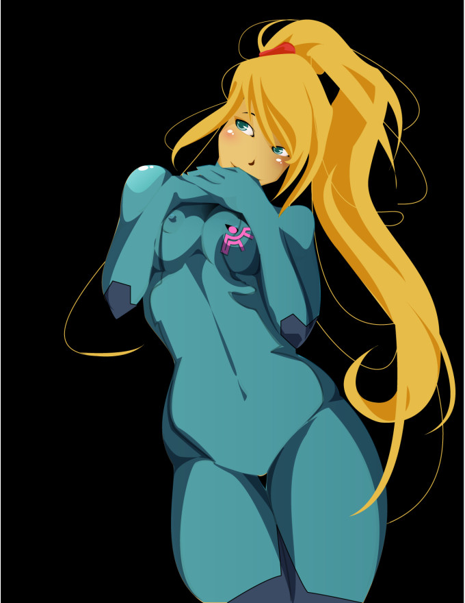 Cute Samus Aran | Metroid Prime Hentai Image