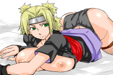 Temari's Huge Boobs | Naruto Hentai Image