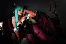 Morrigan Is Bored | Darkstalkers Hentai Cosplay