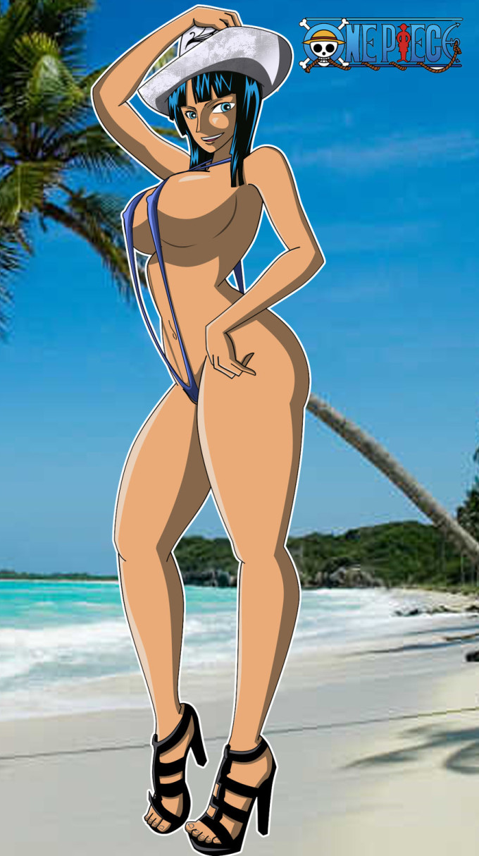 Nico Robin’s New Bathing Suit | One Piece Hentai Image