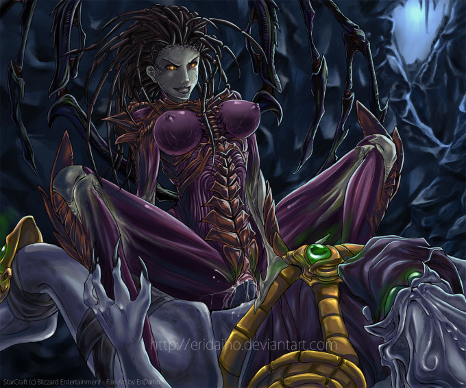 Kerrigan vs Zeratul – Starcraft