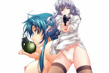 Teletha Testarossa And Kaname Chidori – Full Metal Panic Hentai Image