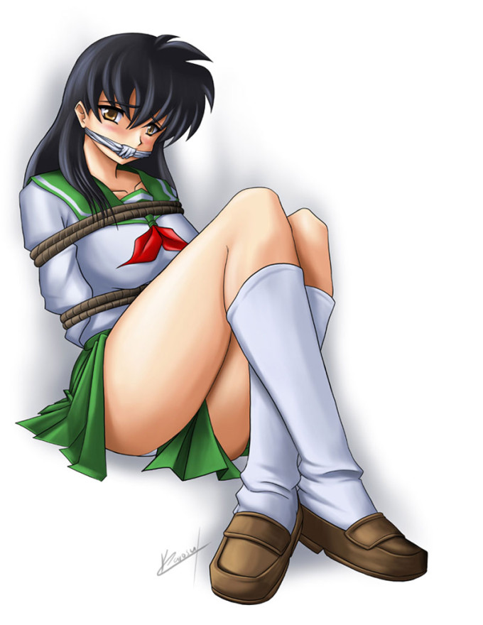 Higurashi Kagome Tied Up – Inuyasha Hentai Image