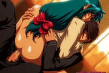 Kaname And Sousuke – Full Metal Panic Hentai Image