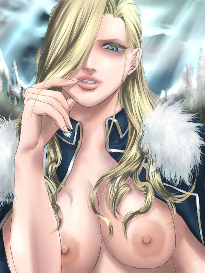 Olivier Mira Armstrong – Fullmetal Alchemist Hentai Image