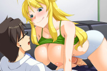 Horny Blonde – Hentai Image