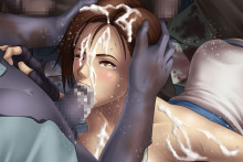 Jill’s deepthroat – Resident Evil Hentai Image