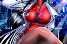 Minazuki Kyoko's sexy legs - Rival Schools Hentai Image