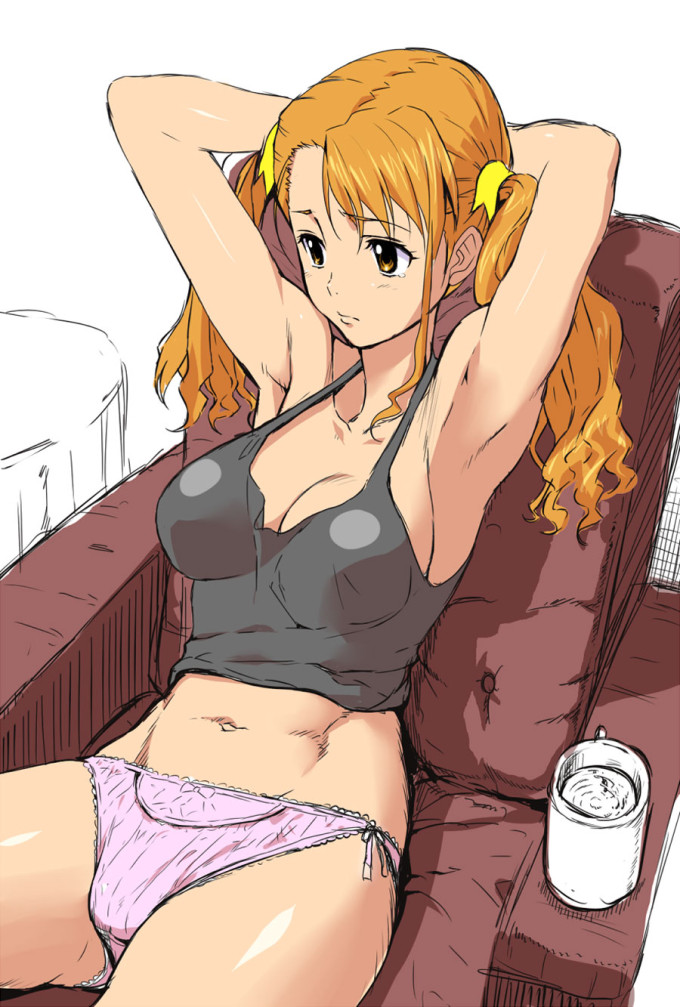 Naruko relaxing – AnoHana Hentai Image