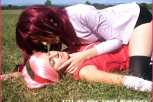 Karin and Sakura – Naruto hentai cosplay