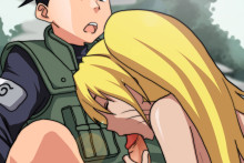 Naruko blowing Shikamaru - Naruto Hentai Image