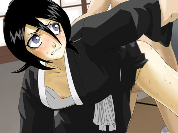 Rukia’s first anal – Bleach Hentai Image