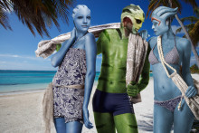 Liara T’Soni, Samara and Thane Krios – Rendereffect Dan – Mass Effect