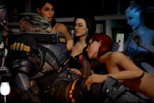 Ashley, Shepard, Garrus, Liara, Miranda and Tali – TheStrayanSnip3r – Mass Effect