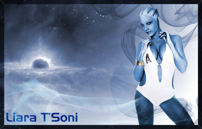 Liara T’Soni – Rendereffect Dan – Mass Effect