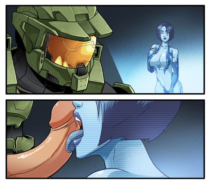 Master Chief and Cortana – Nope – Halo