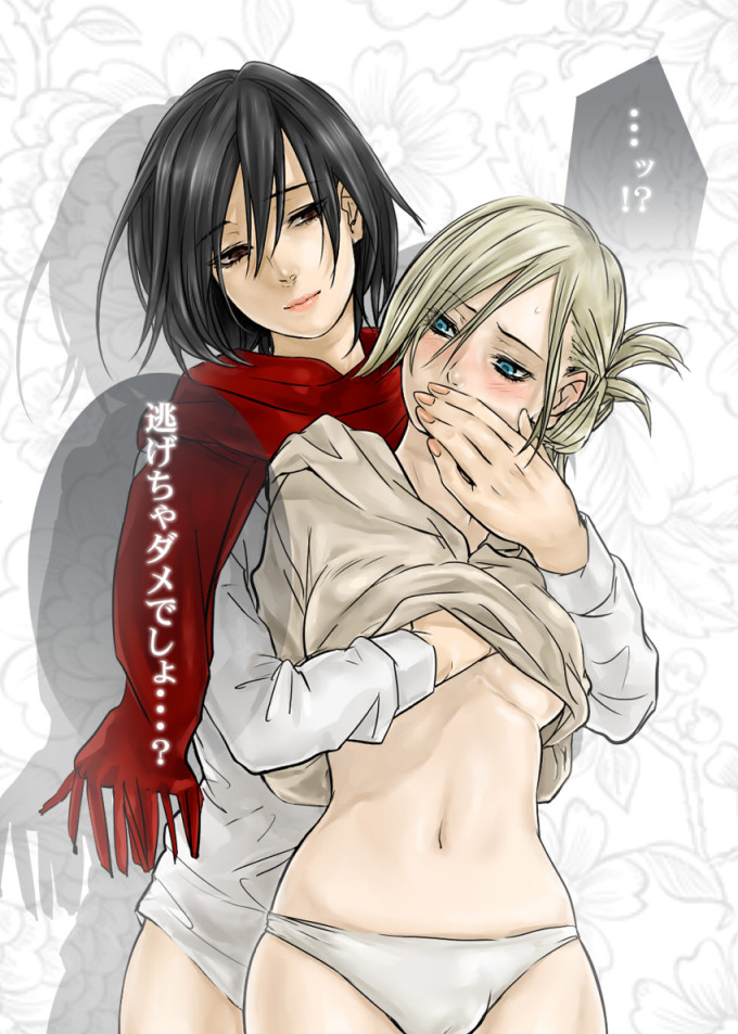 Annie Leonhardt and Mikasa Ackerman – Albino123 – Attack on Titan