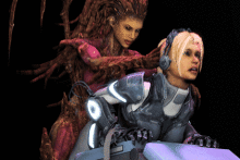 Nova and Kerrigan - Starcraft