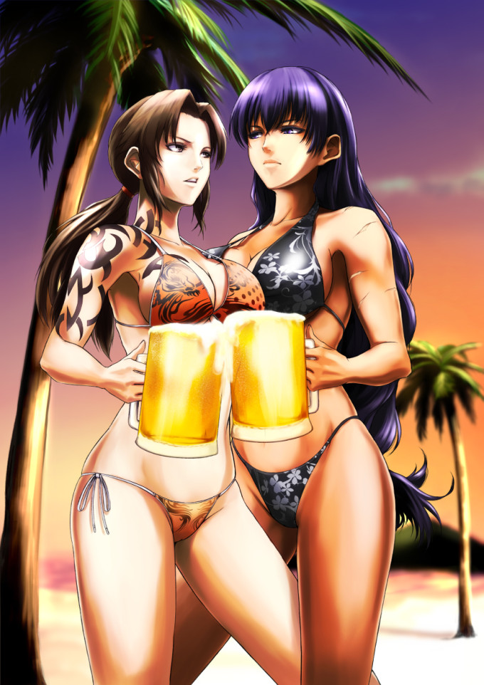 Revy and Roberta – Din – Black Lagoon