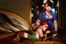 Cammy and Chun-Li - Achibner - Street Fighter