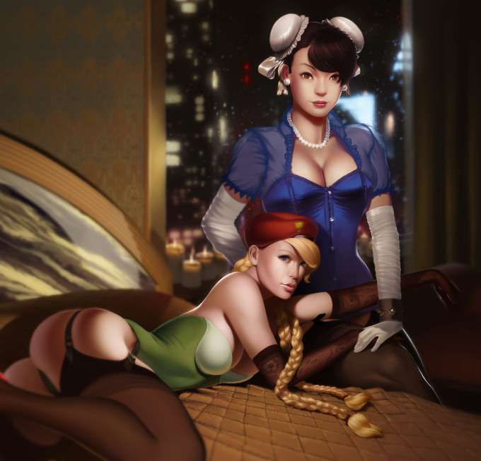 Cammy and Chun-Li – Achibner – Street Fighter