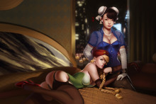 Cammy and Chun-Li – Achibner – Street Fighter