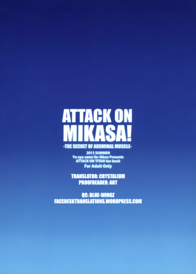 Attack on Mikasa – Attack on Titan