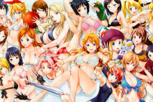 Nami, Sakura, Orihime, Rangiku – Hikapan – One Piece – Naruto – Bleach