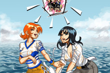 Nami and Nico Robin - Pablo Comics - One Piece