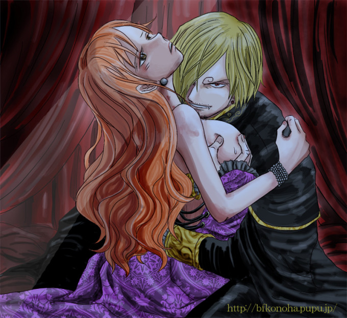 Nami and Sanji – Bikonoha – One Piece