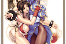 Shiranui Mai and Chun-Li - Homare - The King of Fighters - Fatal Fury - Street Fighter