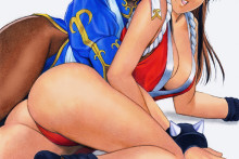 Chun-LI and Mai Shiranui - Homare - Street FIghter - The King of Fighters