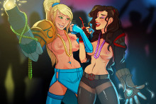 Asami and Samus - BaseDesire - Metroid - Avatar