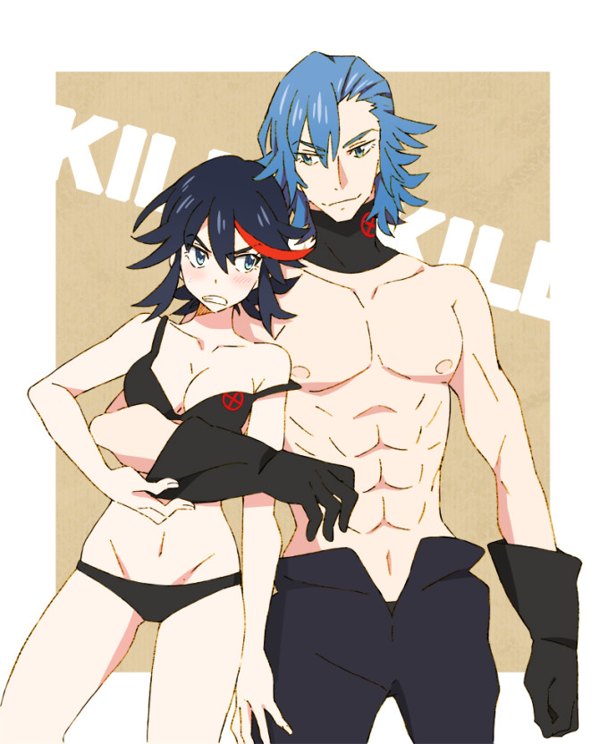 Matoi Ryuuko and Mikisugi Aikurou – Mameko – Kill la Kill