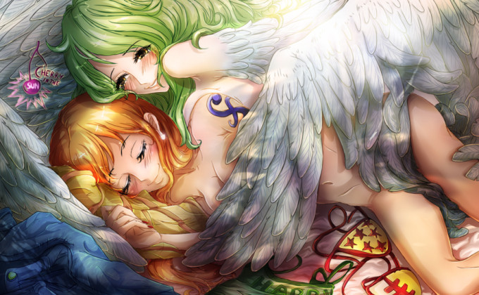 Nami and Monet – Cherry in the Sun – One Piece