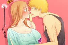 Kurosaki Ichigo and Orihime Inoue - 57 - Bleach