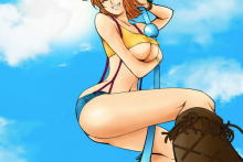 Nami, Misty - Hairu - One Piece - Pokemon